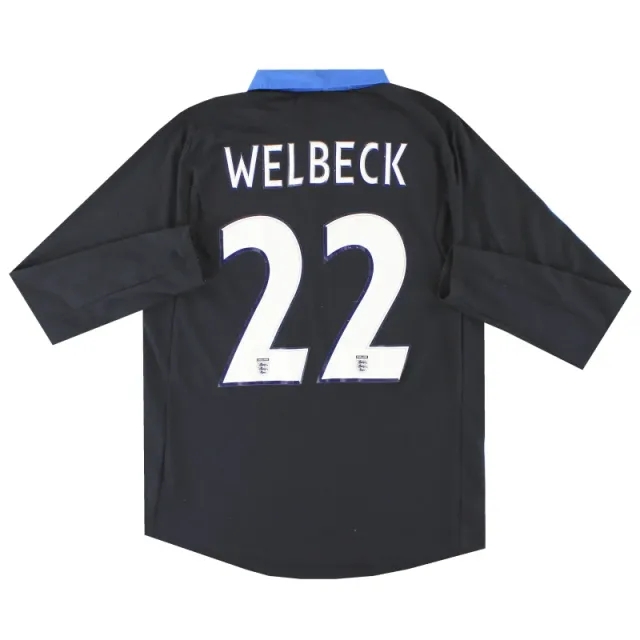 2011-12 England Umbro Away Shirt Welbeck #22 L/S L - England / Excellent / Large