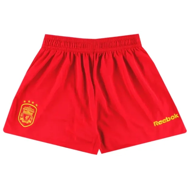 2001-03 Liverpool Reebok European Home Shorts *As New* S - Liverpool / As New / Small