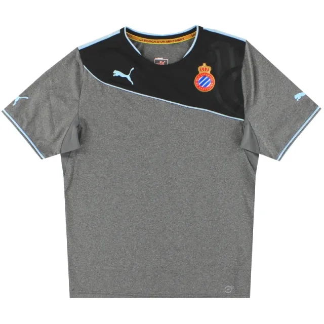 2013-14 Espanyol Puma Away Shirt *Mint* L - Espanyol / Mint / Large