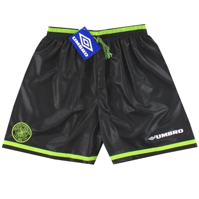 1998-99 Celtic Umbro Away Shorts *w/tags* S - Celtic / w/tags / Small