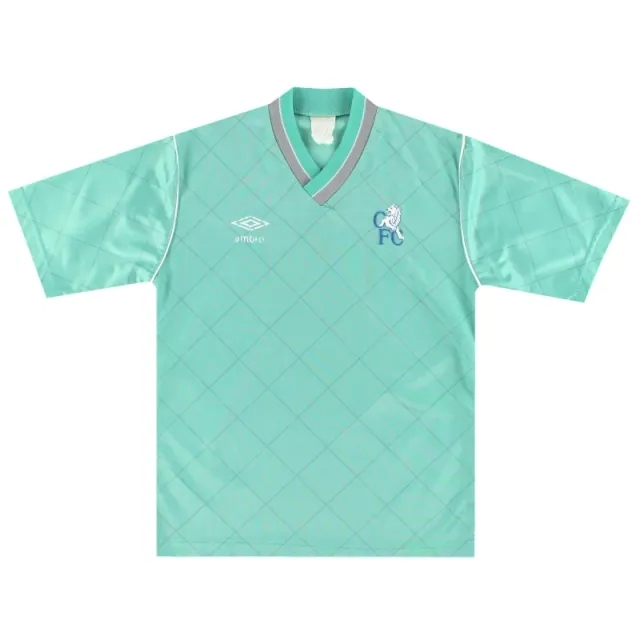 1987-89 Chelsea Umbro Away Shirt Y - Chelsea / Excellent / Youth