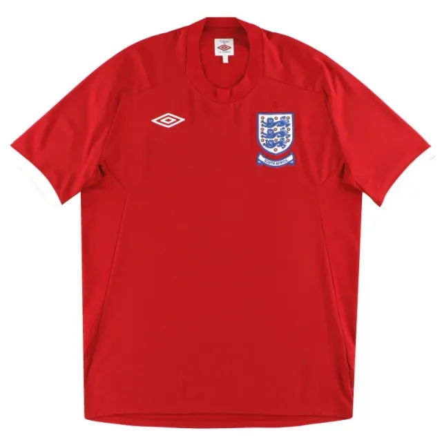 2010 England Umbro 'South Africa' Away Shirt *Mint* XXL - England / Mint / XXL