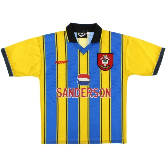 1995-97 Southampton Pony Away Shirt M - Southampton / Excellent / Medium