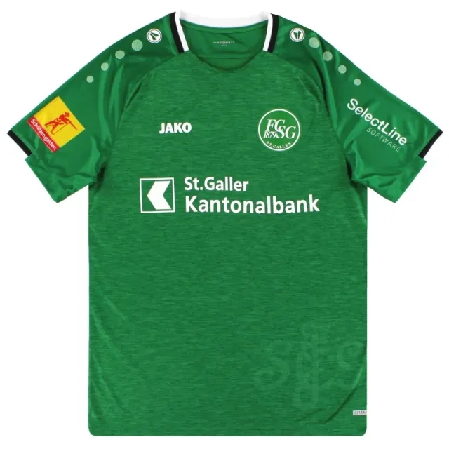 2019-20 St Gallen Jako Home Shirt *As New* - Other European Clubs / As New / Small