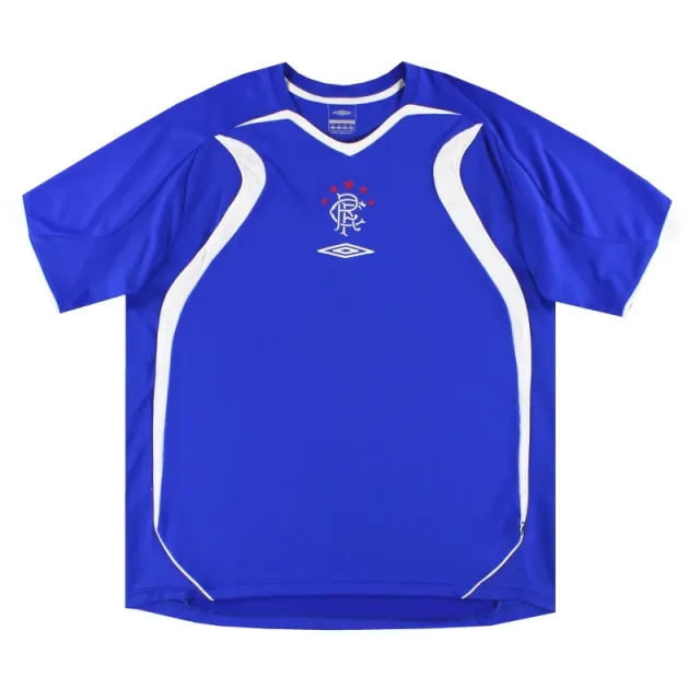 2006-07 Rangers Umbro Training Shirt XXL - Rangers / Excellent / XXL
