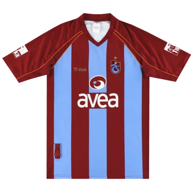 2005-06 Trabzonspor Home Shirt XS - Other Turkish Clubs / Excellent / XS