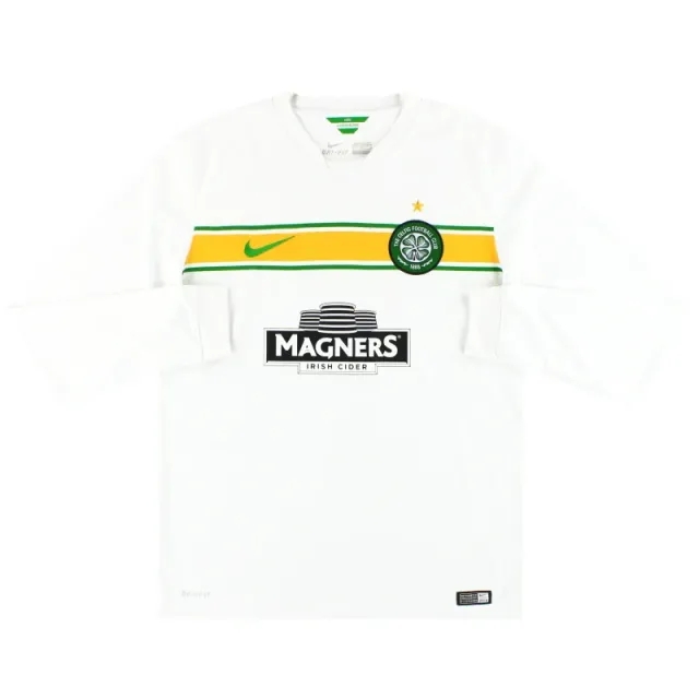 2014-15 Celtic Nike Third Shirt L/S M - Celtic / Excellent / Medium