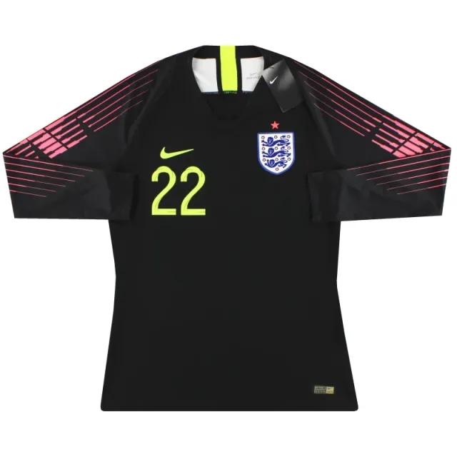 2018-20 England Nike Player Issue Goalkeeper Shirt #22 *w/tags* L - England / w/tags / Large