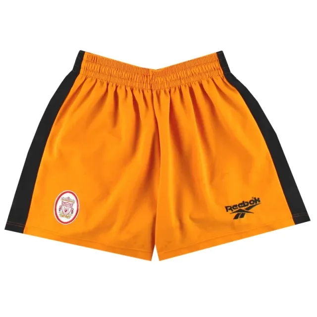 1996-97 Liverpool Reebok Goalkeeper Shorts M - Liverpool / Excellent / Medium