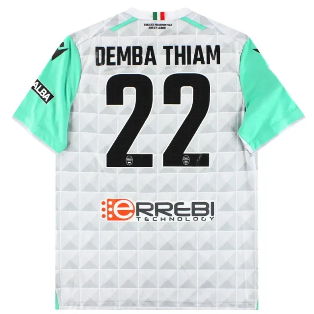2022-23 SPAL Macron Player Issue Away Shirt Demba Thiam #22 *As New* XXL - Other Italian Clubs / As New / XXL