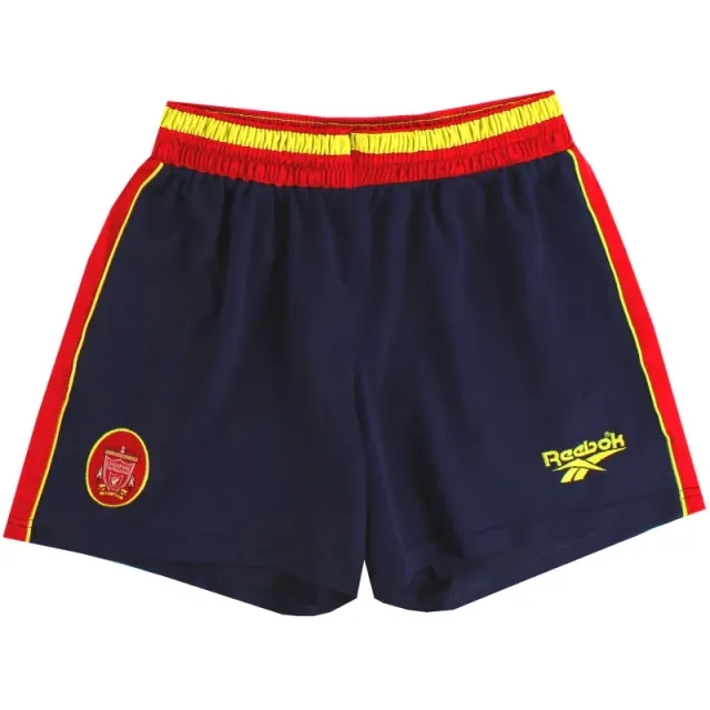 1997-99 Liverpool Reebok Away Shorts S - Liverpool / Excellent / Small