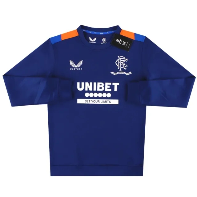 2021-22 Rangers '150 Year Anniversary' Castore Matchday Sweatshirt *BNIB* S - Rangers / w/tags / Small