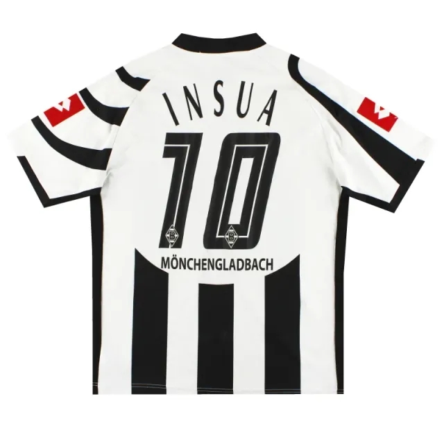 2006-07 Borussia Monchengladbach Kappa Home Shirt Insua #10 XXL - Borussia Monchengladbach / Excellent / XXL