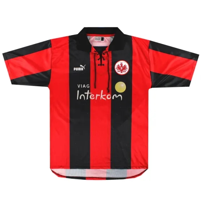 1999-00 Eintracht Frankfurt Home Shirt S - Other German Clubs / Excellent / Small