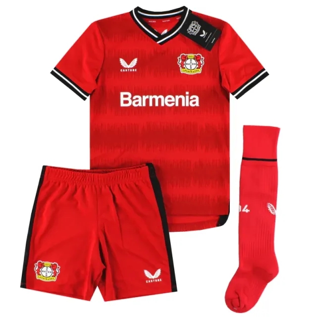 2022-23 Bayer Leverkusen Castore Full Home Kit *BNIB* 4-5 Years - Bayer Leverkusen / BNIB / Child