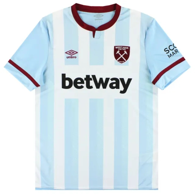 2021-22 West Ham Umbro Away Shirt *As New* S - West Ham / As New / Small