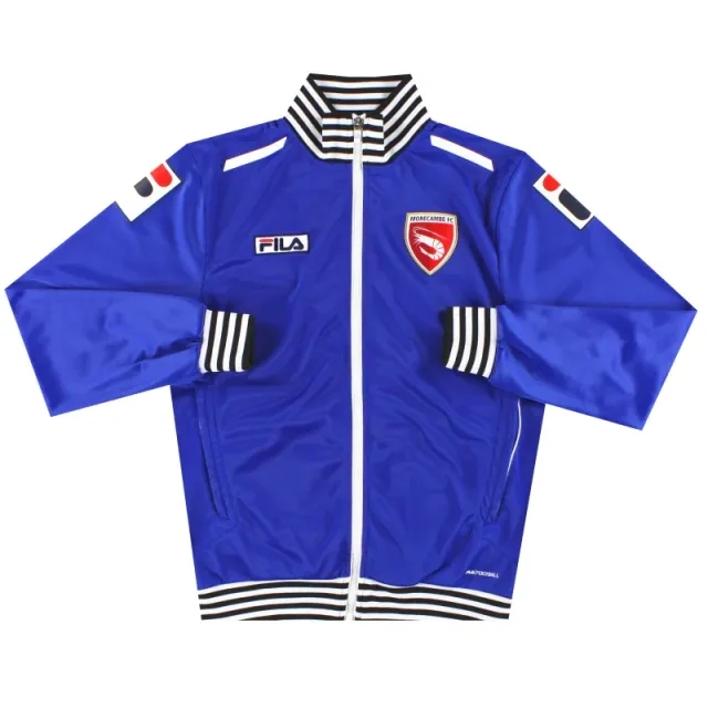 2014-15 Morecambe Fila Track Jacket S - Morecambe / Excellent / Small