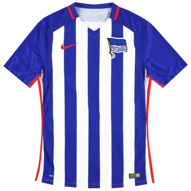 2015-16 Hertha Berlin Nike Player Issue Home Shirt M - Other German Clubs / Excellent / Medium