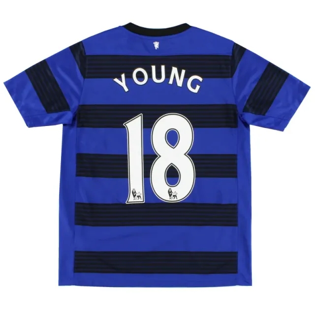 2011-13 Manchester United Nike Away Shirt Young #18 XL - Manchester United / Very good / XL