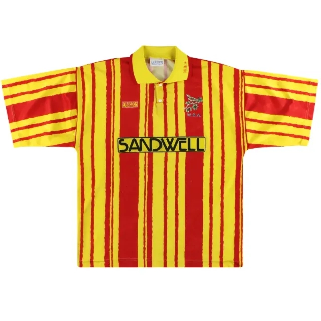 1992-93 West Brom Away Shirt M - West Brom / Excellent / Medium