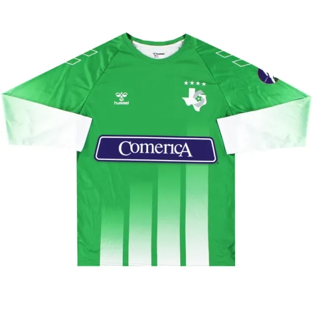 2019-20 Dallas Sidekicks Hummel Home Shirt L/S *As New* M - USA Soccer Clubs / As New / Medium