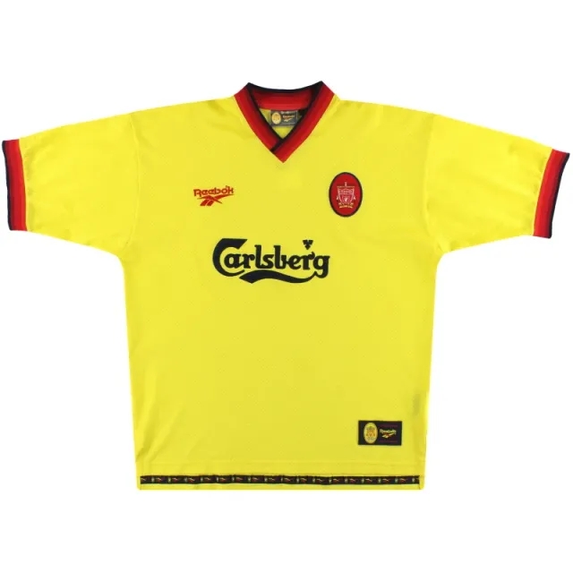 1997-99 Liverpool Reebok Away Shirt L - Liverpool / Excellent / Large