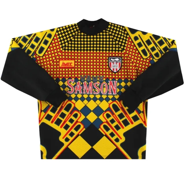 1994-96 Sunderland Avec Goalkeeper Shirt S - Sunderland / Very Good / Small