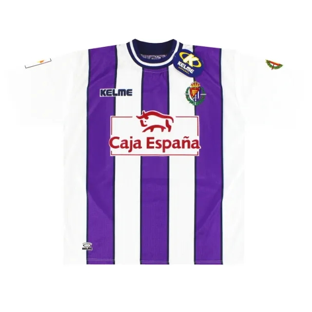 1999-01 Real Valladolid Kelme Home Shirt *w/tags* M - Other Spanish Clubs / w/tags / Medium