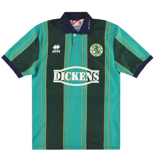 1994-95 Middlesbrough Errea Away Shirt S - Middlesbrough / Very Good / Small