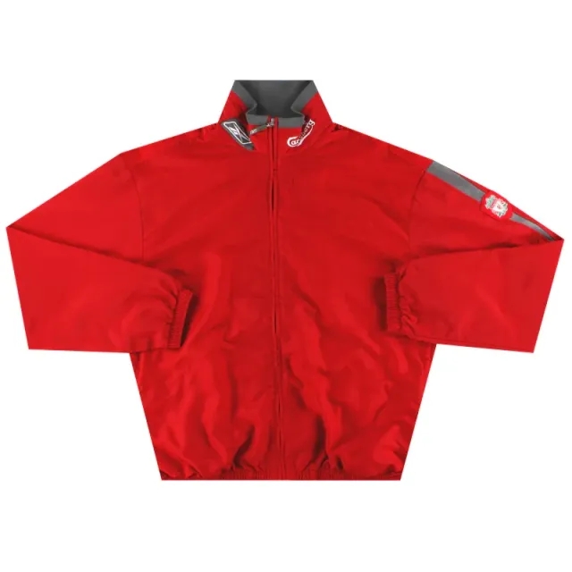 2005-06 Liverpool Reebok Track Jacket L - Liverpool / Excellent / Large
