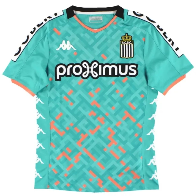 2019-20 Charleroi Kappa Away Shirt *As New* S - Other European Clubs / As New / Small