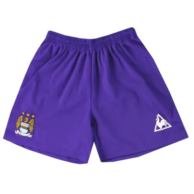2007-08 Manchester City Le Coq Sportif Away Shorts S - Manchester City / Excellent / Small