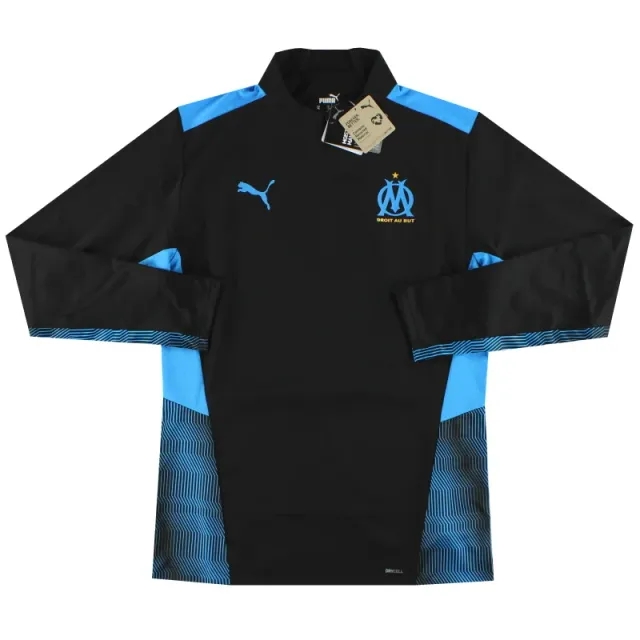 2021-22 Marseille Player Issue Training 1/4 Zip Top *BNIB* - Olympique Marseille / BNIB / XXXL