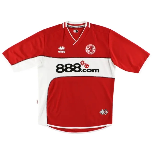 2005-06 Middlesbrough Errea Home Shirt XXXL - Middlesbrough / Excellent / XXXL