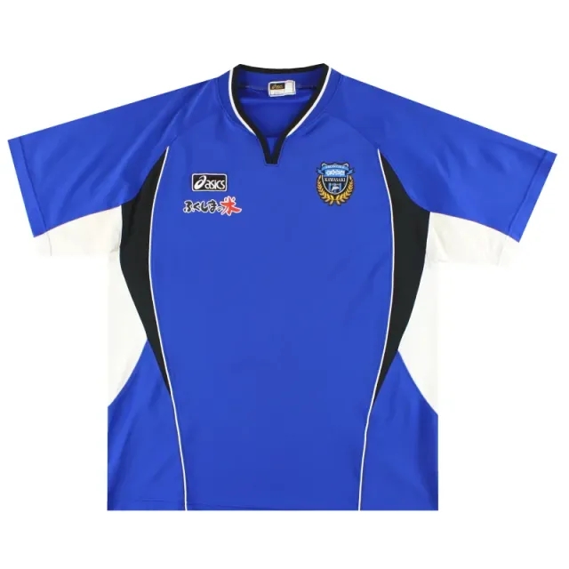 2000-01 Kawasaki Frontale Asics Training Shirt *Mint* XL - Other World Clubs / Mint / XL
