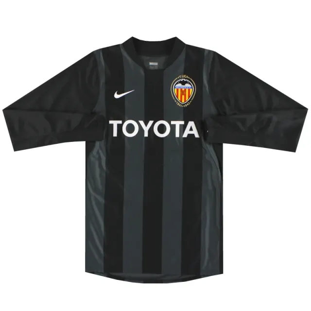 2007-08 Valencia Nike Player Issue Goalkeeper Shirt *Mint* S - Valencia / Mint / Small