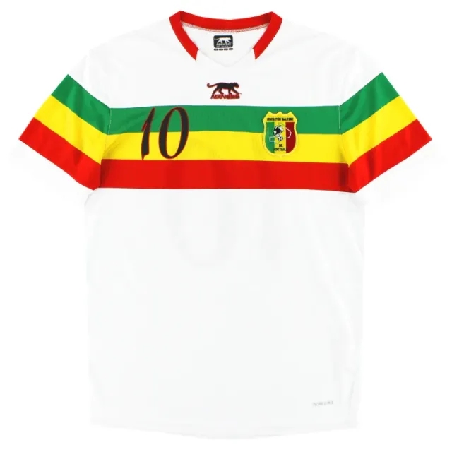 2012 Mali Airness Player Issue Away Shirt #10 L - Other African Teams / Excellent / Large