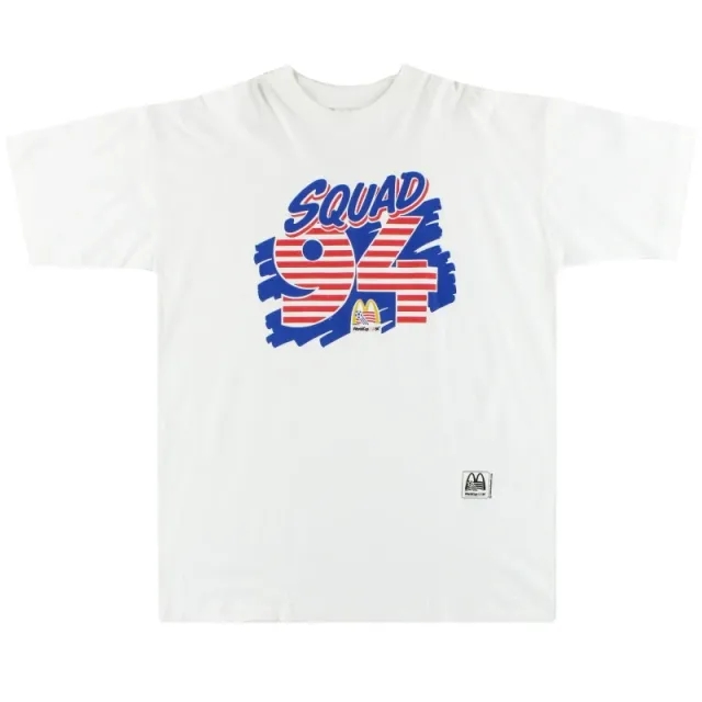 1994 FIFA World Cup 'Squad 94' Graphic Tee XL - USA 1994 / Excellent / XL
