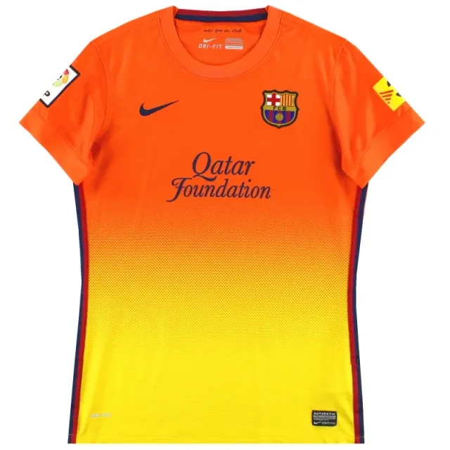 2012-13 Barcelona Nike Womens Away Shirt S - Barcelona / Excellent / Small