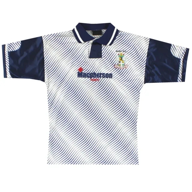 1992-93 Bury Matchwinner Home Shirt XL.Boys - Bury / Excellent / Youth