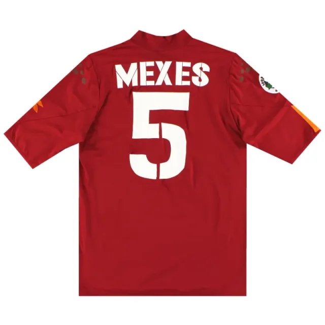 2004-05 Roma Diadora 'Limited Edition' Home Shirt Mexes #5 *As New* M - Roma / As New / Medium