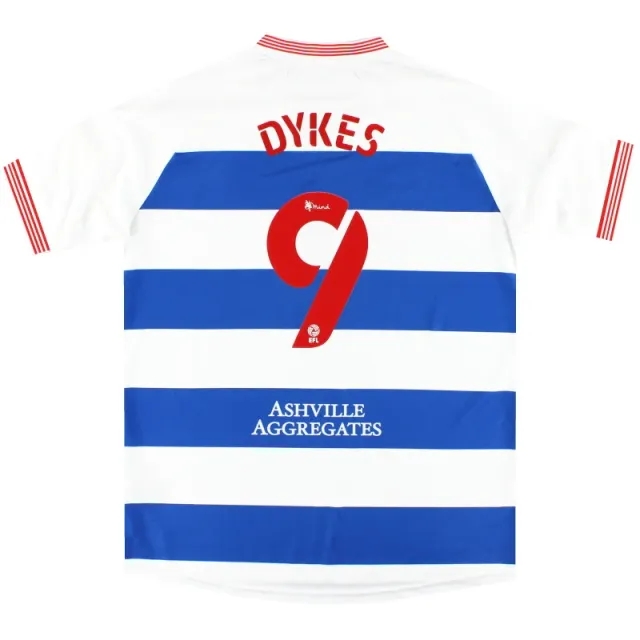 2020-21 QPR Errea Player Issue Home Shirt Dykes #9 XXXL - QPR / Excellent / XXXL