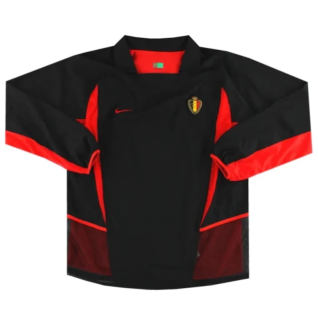 2002-04 Belgium Nike Player Issue Away Shirt L/S *Mint* XL - Belgium / Mint / XL