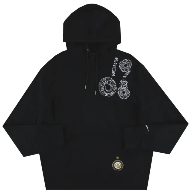 2011-12 Inter Milan Nike '1908' Hoodie L - Inter Milan / Excellent / Large