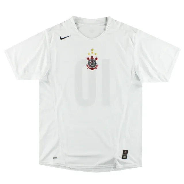 2004-05 Corinthians Nike Home Shirt #10 XL - Central and South American Clubs / Excellent / XL