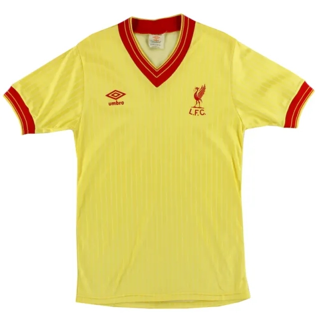 1984-85 Liverpool Umbro Away Shirt S - Liverpool / Excellent / Small