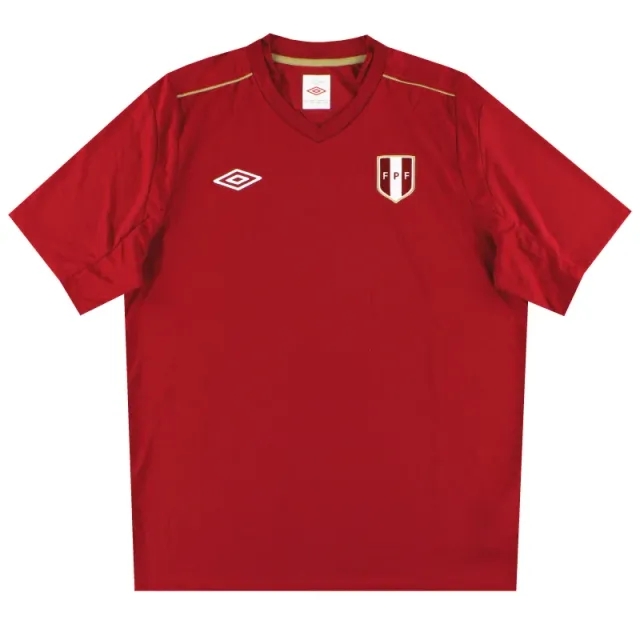 2012-13 Peru Umbro Training Shirt L - South American / Excellent / Large