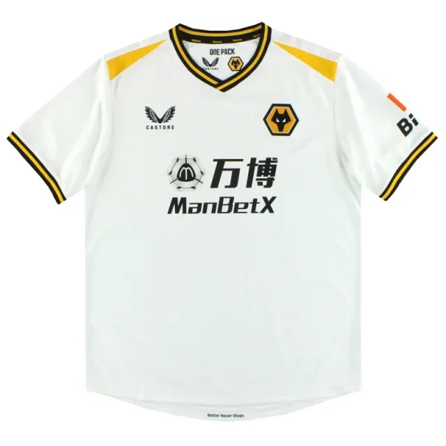 2021-22 Wolves Castore Third Shirt *Mint* L - Wolves / Mint / Large