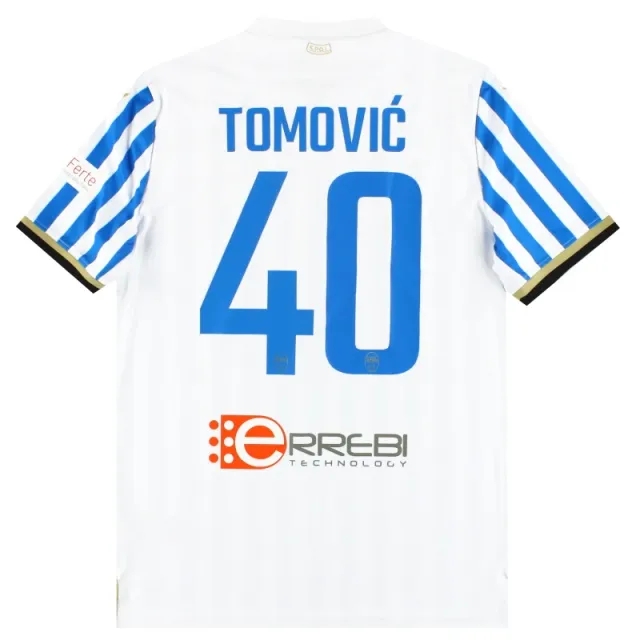 2019-20 SPAL Macron Home Shirt Tomovic #40 *w/tags* L - Other Italian Clubs / w/tags / Large