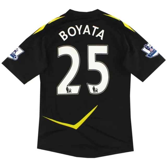 2011-12 Bolton Reebok Player Issue Away Shirt Boyata #25 *As New* M - Bolton Wanderers / As New / Medium